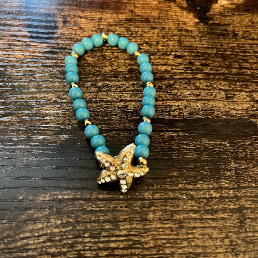 Starfish Beaded Bracelet